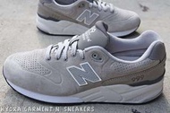 紐約站NEW BALANCE 999 MRL999AG 元祖灰 反光 NB 復古慢跑鞋 情侶鞋 REVLITE