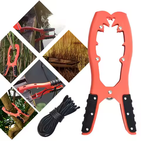 Canoe Anchor Grip with 16ft Paracord Kayaks Brush Gripper Kayaks Anchor Clamp for Easy Anytime Docki