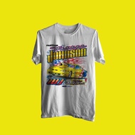 (TOP) RACING TEE - WARREN JOHNSON - White, S