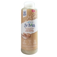 Sữa tắm tẩy tế bào chết St.Ives Bơ & Yến Mạch chai 473ml - dưỡng da trắng sáng làm mịn da - st ives