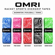 OMRI Overgrip Tape for Pickleball Paddle, Tennis & Badminton Racket | Tacky Anti-Slip Over Grip Tape