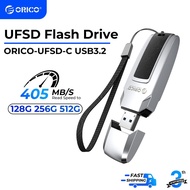 ORICO USB Flash Drive 64GB 128GB 256GB 512GB Type C Pendrive thumbdrive U Disk （ORICOUFSDC）