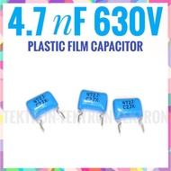 Mylar 4.7nF 630V Plastic Film Capacitor MKM 472 4n7 4n7F Japan Ori