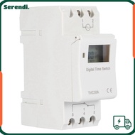 SERENDI Electronic Time Control, THC 30A 7 Day Programmable Digital Timer Switch, Home Automation 22