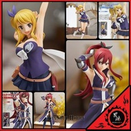 [日版 質保] 艾爾莎 + 露西 魔導少年 大魔鬥演武篇 POP UP PARADE Fairy Tail Erza Scarlet + Lucy Heartfilia Figure