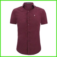 ✙ HUILISHI KOREAN TRENDY CASUAL ELEGANT POLO SHIRT FOR MEN