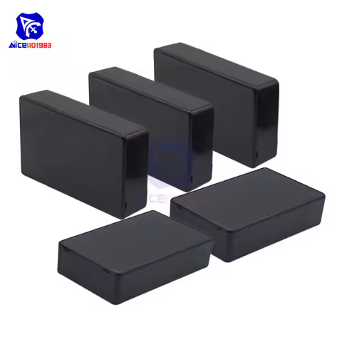 diymore 5PCS/Lot Plastic Electronic Project Box Shell Case Enclosure Instrument Case 100 x 60 x 25mm