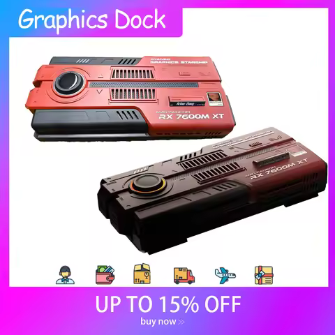 AYANEO AG01 Starship eGPU Graphics Dock, AMD RX 7600M XT 8G Oculink USB4 dual high-speed interface C