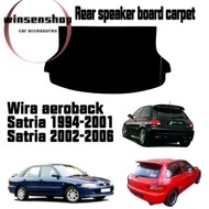 Proton Wira aero back, satria old, satria new bonet rear speaker board carpet