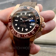 WMNP Seiko Mod WMNP Seiko Mod Watch Mods & Parts RootBeer. NH34A Multifunction GMT Movement