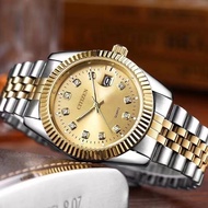 Fashion stainless steel waterproof fashion watch for men’s women’s with date RoleX