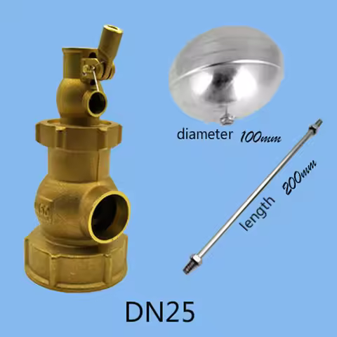 Hydraulic Float Ball Valve DN25/DN32/DN40/DN50/DN65/DN80 Body Brass Female Float Valve Small-Hole Ty