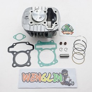 เสื้อสูบเวฟ110i 2021 K1M / Dream super cub 47(std) 50 53 54 มิล ชุดเสื้อสูบ wave110i 2021 LED  เสื้อ