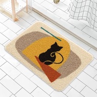 門外的貓植絨地墊浴室地墊吸水地墊柔軟臥室地墊區域地墊禮品