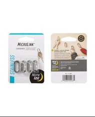 旺角門市 : Nite Ize 不鏽鋼C字扣 Microlink Carabiner - 4 Pack