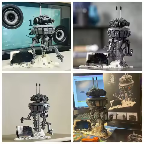 Imperial Probeing Droided Building Blocks Sets Compatible With Legoed Particles Suitable For Christm