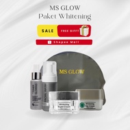 Paket Ms Glow Whitening Series - Ms Glow Acne Series - Ms Glow