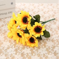 Artificial sunflower bouquet Outdoor garden decoration flowers Celebration decoration flowers Shop d