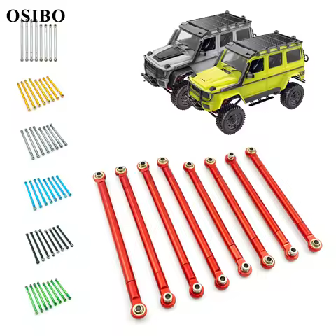 8PCS Metal Pull Rod Link Rod LinkageFor MN86S MN86 MN86KS MN86K MN G500 1/12 RC Car Accessories Upgr