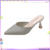 Plus Size korean slippers for womens stilleto heels 35-44 yards large size women's shoe superfire Ba