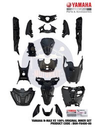 YAMAHA NMAX V2 N MAX V2 N-MAX 100% ORIGINAL FULL SET INNER BLACK INNER 17PCS B6H-F8400-00