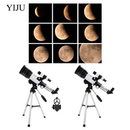 [YIJU] Portable F30070 70mm Astronomical Reflector Telescope w/ Tripod Durable
