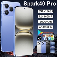 Spark40 Pro NEW Smartphone 4G/5G Smooth Network 6.6-inch Screen Memory 8GB+256GB Battery 8000Mah And