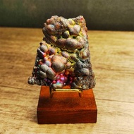 頂級大佛珠力泥活石(銀 粉 藍 金色) 招財 升運 冥想 改善氣場