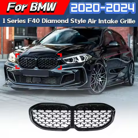 For BMW 1 Series F40 118i 120i 128ti 130i M135i XDrive 2020 2021 2022 2023 2024 Front Bumper Diamond