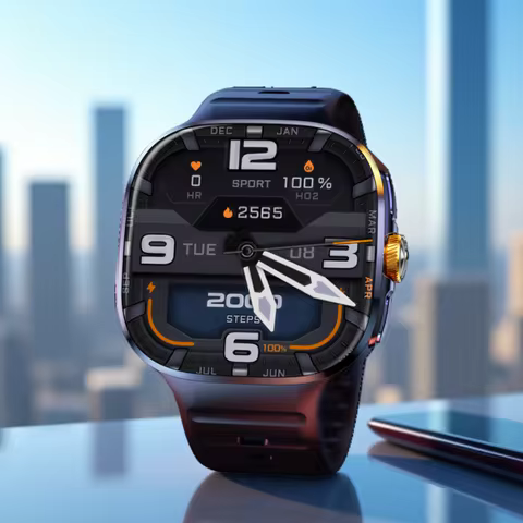 5G/4G Smart Watch 2.40 inch AMOLED 8GB+128GB RAM 2100mah Battery 900W Camera GPS WIFI Google APPS Do