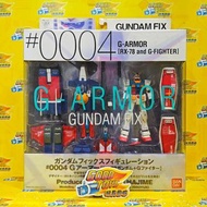 261225-20=  中古已開封 斷手 萬代 GUNDAM FIX #0004 G裝甲 (RX-78-2 元祖高達 & G戰機) SECOND HAND, UNSEALED BROKEN HAND 