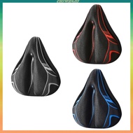 [Chiwanji1] Bicycle Seat Cushion Bicycle Saddle Cushion Wide Padded Bike Saddle Cushion for Mountain