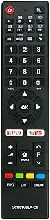 VINABTY GCBLTV6EA-C4 Remote Control Replacement for Schneider Blue TV 55BU800 43BU800 43BL700 32BL60
