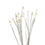 10pcs Pre-wired SMD LED 0603 Warm White Light 20cm Wire Resin Cover Waterproof CD0603WM