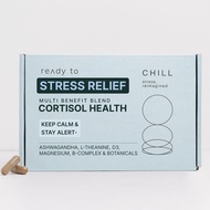 Chill Stress Relief Supplement | Ashwagandha, Magnesium, Vitamin D3, L-theanine, B-Complex (Vitamin 