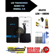 LCD HUAWEI P30 ORIGINAL XJE FREE GLUE + SCREWDRIVER