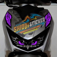 Stiker lampu depan beat Stiker lampu motor beat variasi lampu beat fi stiker lampu depan beat street