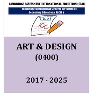 Igcse Past Exam papers Art & Design  (PAPER 1,2)