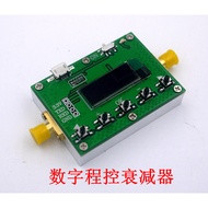 3G Digital Program Control Attenuator 30DB 60DB 90DB Stepper 0.5 DB OLED Display CNC Case
