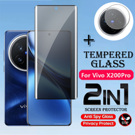 2 trong 1 chống nhìn trộm miếng dán film thủy tinh cho vivo x200 pro mini x200pro x200promini vivox2