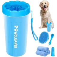 Professional 7 in 1 Dog Paw Cleaner for Dogs &   Cats - Includes 1 Portable Paw Washer, 1 Bath Brush