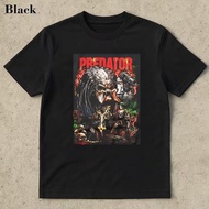 Predator Movie Graphic Print Summer Short Sleeve T Shirt