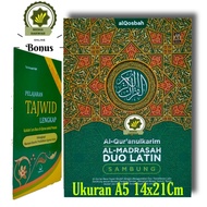 Mushaf Al QURAN DUO LATIN SAMBUNG A5 SUPER MUDAH AL-QURAN AlQuran Al-Madrasah DUO LATIN DUOLATIN Alq