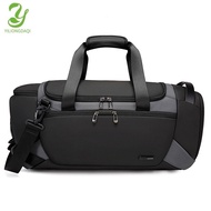 Bange ใหม่กันน้ำ Muti-Functional Men กระเป๋าเดินทางธุรกิจขนาดใหญ่ความจุกระเป๋าเดินทางกระเป๋าไหล่ Duf