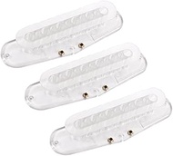 Abaodam 3sets Gb801h-50 Pickup Bobbin for Guitar Makers 50mm Single Coil Guitar Pickup Screw Side 3p