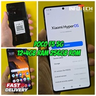 Telefon Pintar Terpakai murah Original Used Gaming Smartphone POCO C40 M3 M4 X3 X4 PRO X3 NFC F3 F5 