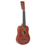 25Inch Mini Small Guitar Basswood 6 Strings Acoustic Guitar with Pick Strings for Beginner Children
