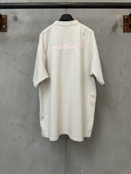 Balenciaga 巴黎世家 logo刺繡短袖T恤
