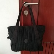 Kipling tote bag hitam preloved