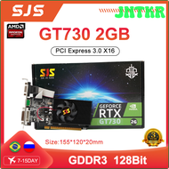JNTKR SJS GT 730การ์ดแสดงผล2Gb การ์ดแสดงผล Nvidia GT730 GPU Placa De Video 2Gb การ์ดจอ JETJH